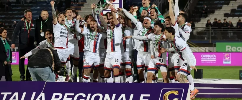 COPPA ITALIA SERIE C, LE CONGRATULAZIONI DEL PRESIDENTE FITTIPALDI AL POTENZA CALCIO