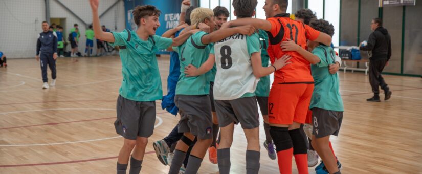 TDR Calcio a 5: memorabile impresa dell’Under 15, Basilicata in finale e nella storia