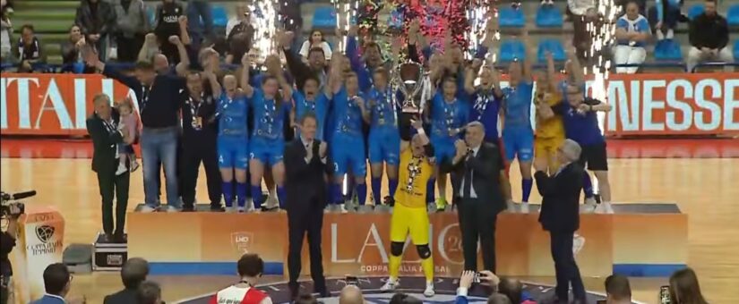 CMB Futsal Team, storica Coppa Italia: il messaggio del Presidente Fittipaldi