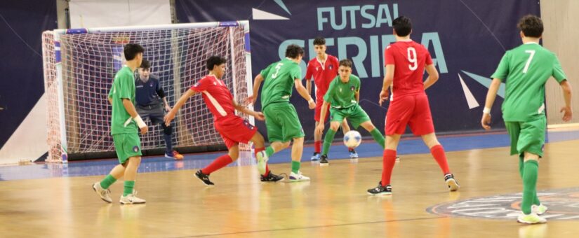 TDR Calcio a 5: Under 17, pari ricco di emozioni all’esordio (3-3 con l’Umbria)