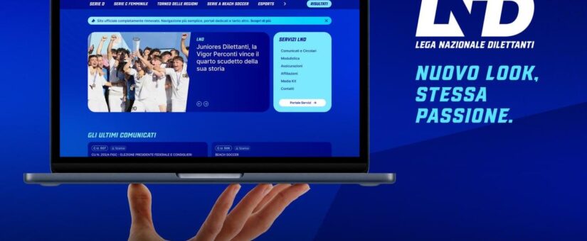 La LND svela la nuova identità visiva e sito web rinnovato