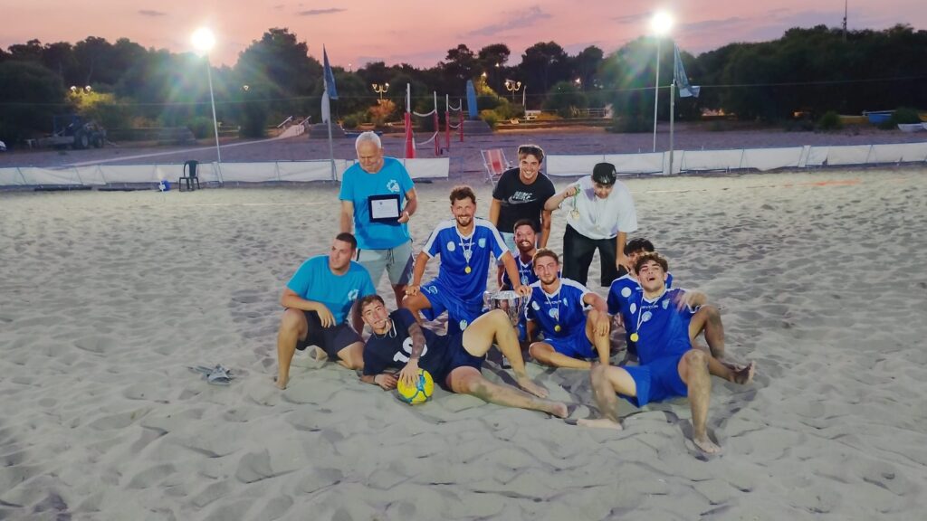 Circolo Velico Lucano conquista il titolo regionale di Beach Soccer 