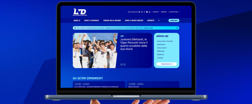 La LND svela la nuova identità visiva e sito web rinnovato