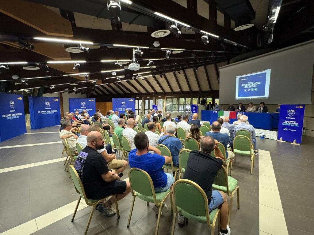 Presentati i calendari regionali 2026/2027: a Rifreddo il calcio lucano apre la nuova stagione